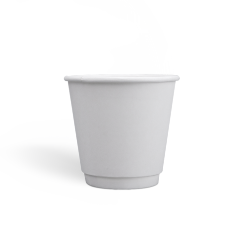 10onzas Tazas de café de doble pared con revestimiento de PE