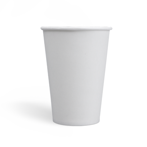 7.5onzas Tazas de café de pared simple con revestimiento de PE